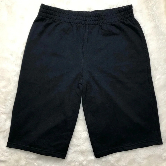 George Pants - George Wide Leg Capri Pants  Black Size Large